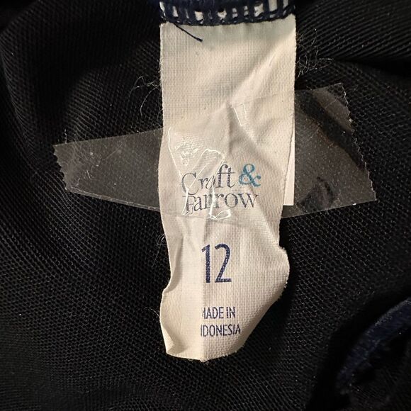 Croft & Barrow Navy swimsuit - Picture 8 of 11